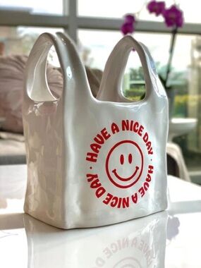 GOODIES by DW Home Heirloom Tomato Thank You Bag ‘Have a Nice Day' Candle